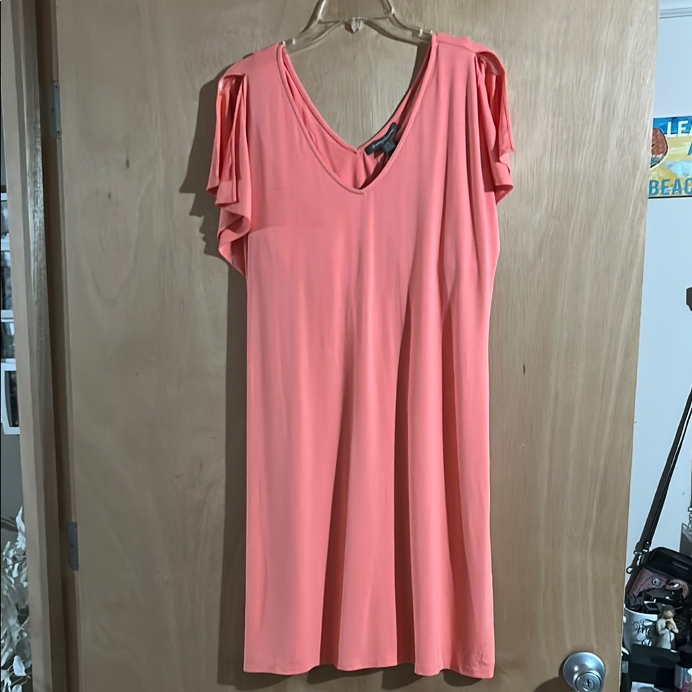Tommy Bahama Orange Ruffled Tiered Sundress NWT